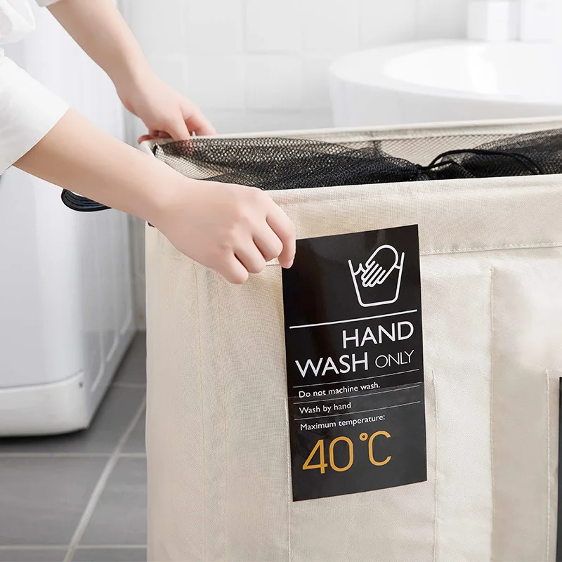 

Hot YO-Three Grid Storage Baskets with Wheels Collapsible Hamper Drawstring Laundry Basket Dirty Clothes Laundry Bag Storage Man