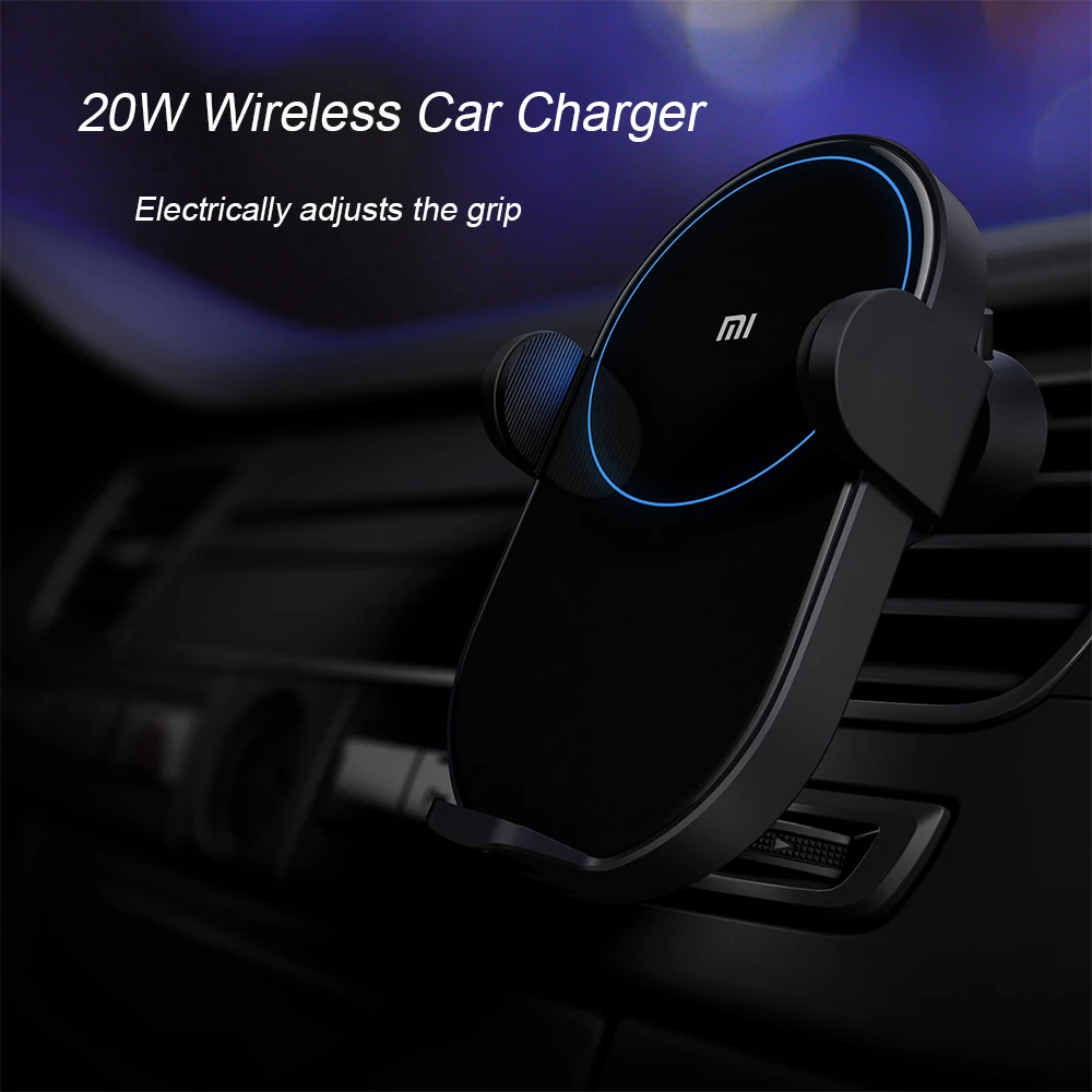 

Xiaomi 20W Wireless Car Charger Universal Mobile Phone Chargers Mi Car Charging Accessories Supprt Dual USB QC 3.0 Quick Charger