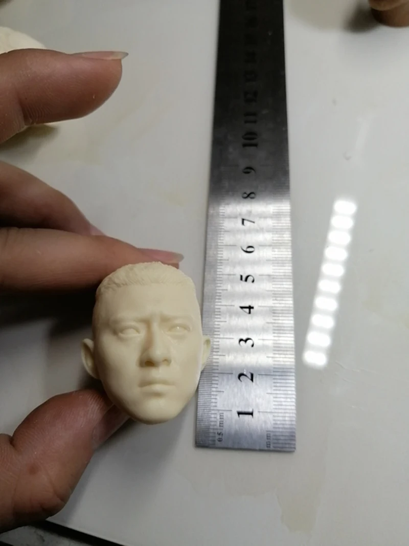 Масштаб 1/6 Красное море управление мужской солдат Неокрашенная голова Для