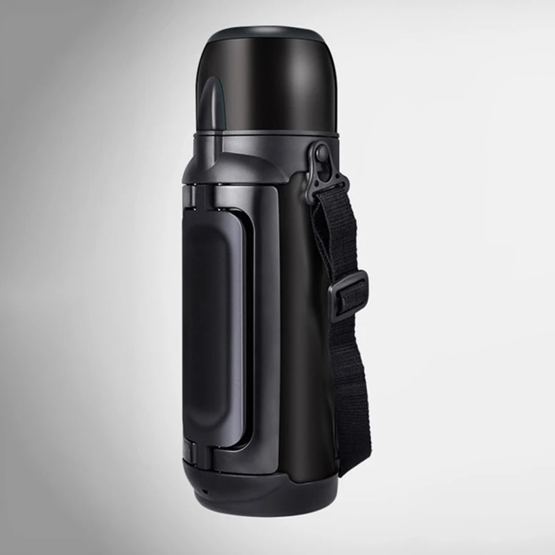 

Large Capacity 1.5L / 2L Stainless Steel Thermos for Outdoor Travel Sports Hot Water Cup Portable Insulation Vacuum Cup