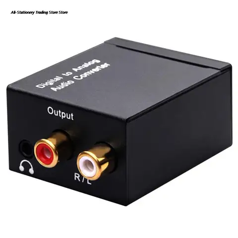 Портативный цифро-аналоговый преобразователь Coaxial/SPDIF к RCA