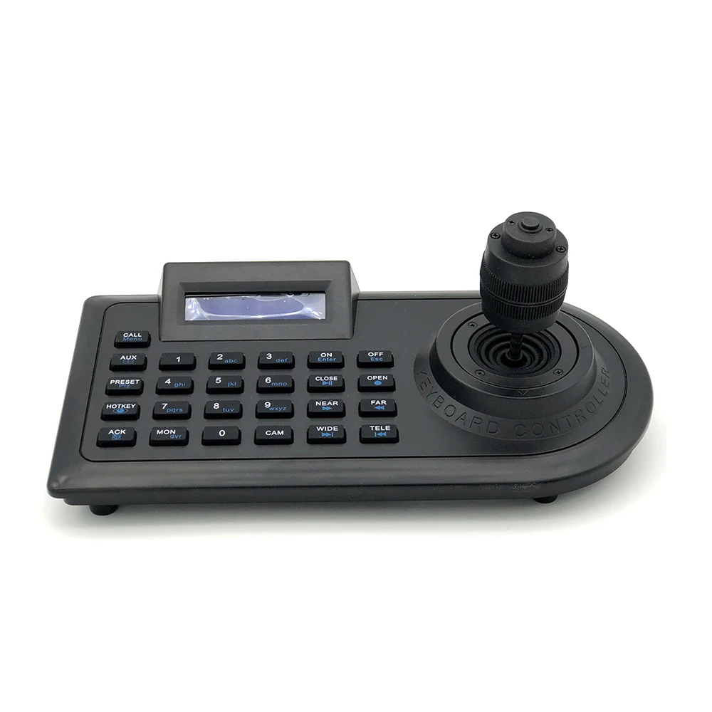 4-Осевая система безопасности CCTV Multi-function Joystick Keyboard Controller RS485 LCD Display для управления камерой High Speed Dome PTZ.