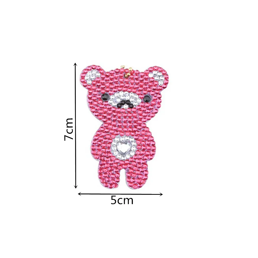 4 шт. брелок милый медведь особой формы подвеска сделай сам кирпич камень