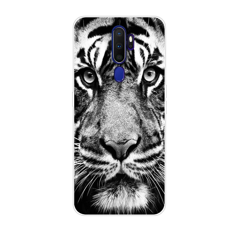 

For Oppo A5 2020 Case Phone Cover Soft Silicone Printing Back Case for Oppo A9 2020 Shockproof Case For Oppo A5 A9 2020 Coque