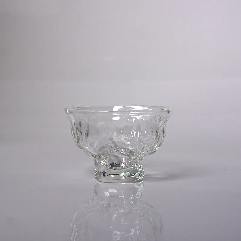 

Gold Painting Tasting Cup Walnut Tasting Cup Clear Texture Bottom Thickened 55 Ml Tea Cup Thick Heat-Resistant