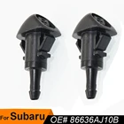2 шт., форсунка омывателя лобового стекла для Subaru Legacy Outback Forester Impreza XV GJ GP VA 2012 2013 2014
