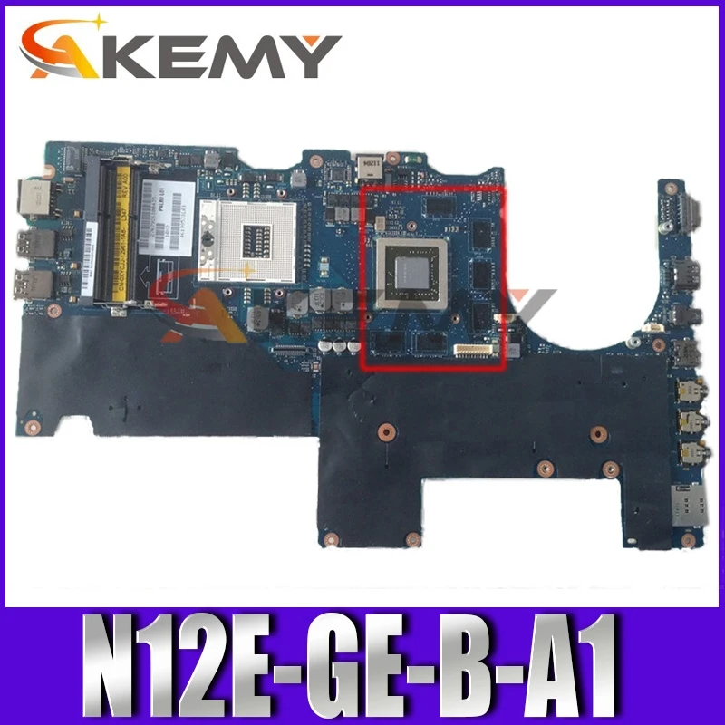 

Original Laptop motherboard For DELL Alienware M14X R1 HM67 Mainboard CN-0KNF1T 0KNF1T PALB0 LA-6801P N12E-GE-B-A1