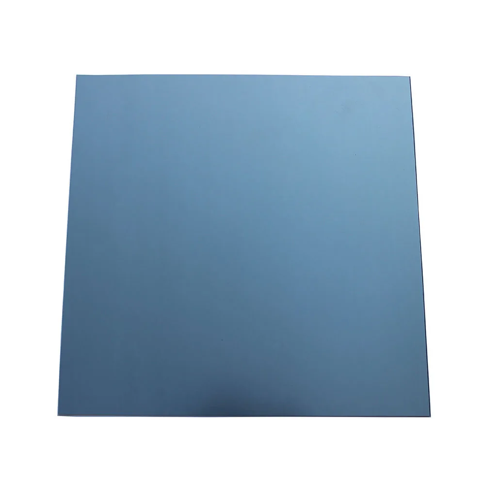 

100x100mm Grey Anodized Aluminium Plate 0.5/0.8/1.0mm Thick Black/Gold/Blue/Red/Silver Color Anti-Fingerprint Marking Material