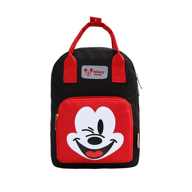 Disney Микки Маус Детская сумка для школы и детского сада мальчик девочка сумка с персонажем мультфильма сумка для книг сумка Минни рюкзак для малышей - Цвет: 3