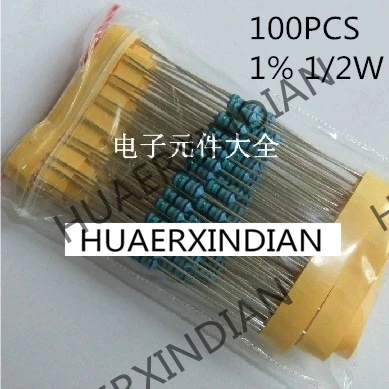 100 шт. 1% 1/2W 9.1R 9.1ohm 6 41100|Индукторы| |