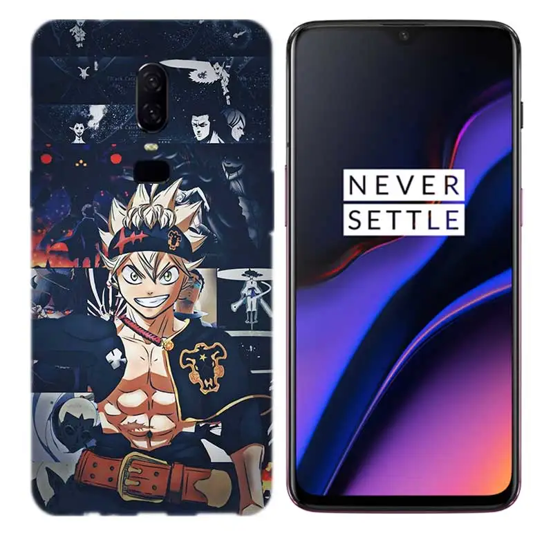 Аниме Astas черный клевер ривердейл ТПУ силиконовый чехол для телефона OnePlus One Plus 1 + 8