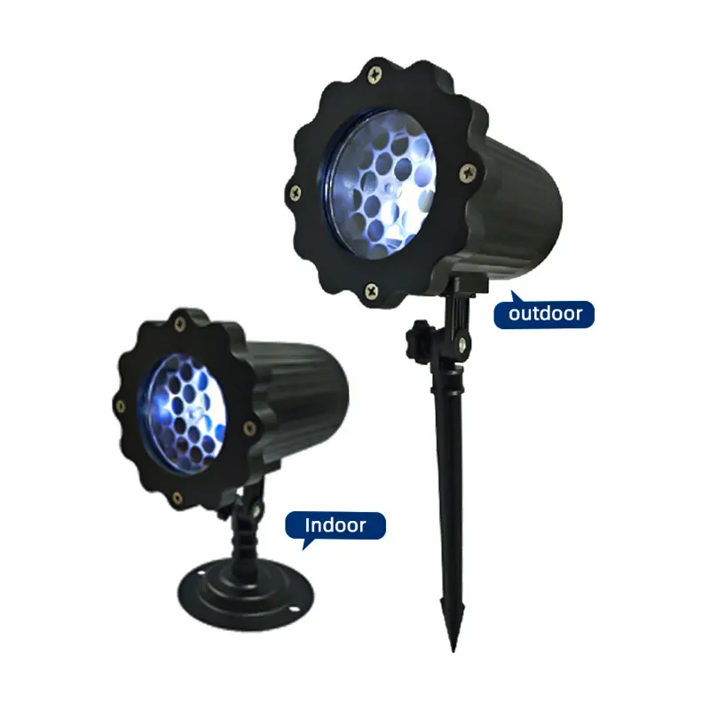 

Two fixing methods,which can be mounted on the wall or inserted into outdoor wall lawn lamps on the lawn(without remote control)