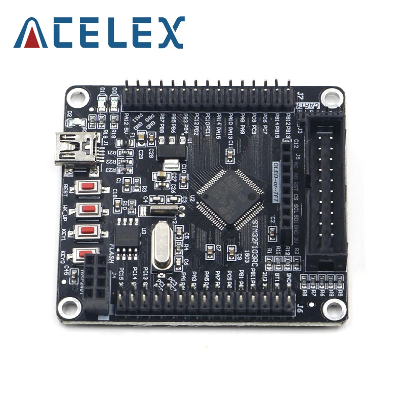 ARM STM32 плата разработки маленькая системная STM32F103RCT6/RBT6 51|Детали и аксессуары для