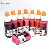 professional semi permanent makeup tattoo ink pigment for lips make up pigment for tattoo machine microblading paint color