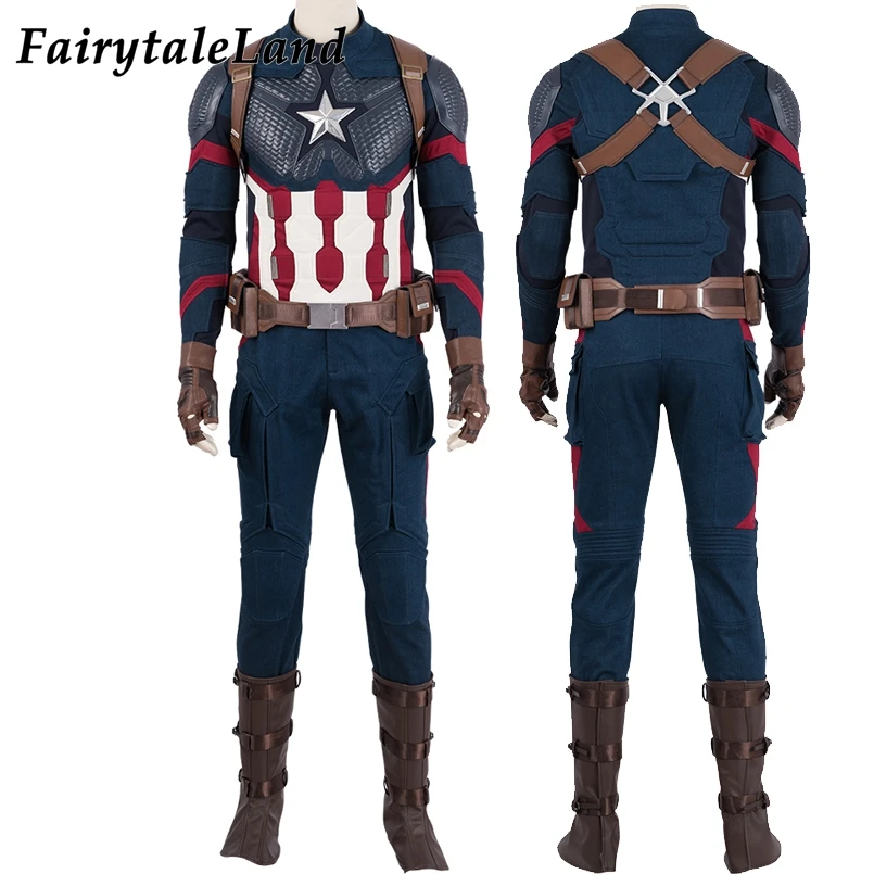 Костюм для косплея капитана Стива на Хэллоуин костюм супергероя Роджерса героя