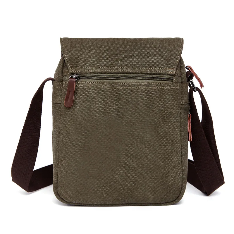 

Direct Supply Men's Messenger Bag Single-Shoulder Canvas Bag Korean-Style Trendy Bag School Bag One Product Dropshipping
