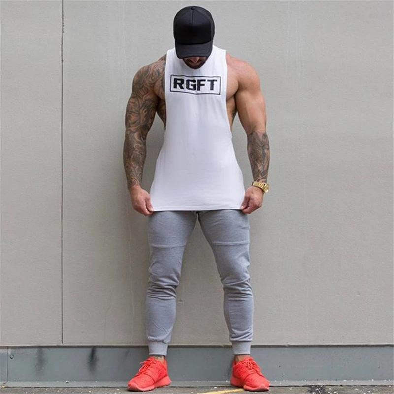 Для мужчин мальчиков Повседневное революции бак для топ жилет бодибилдинга