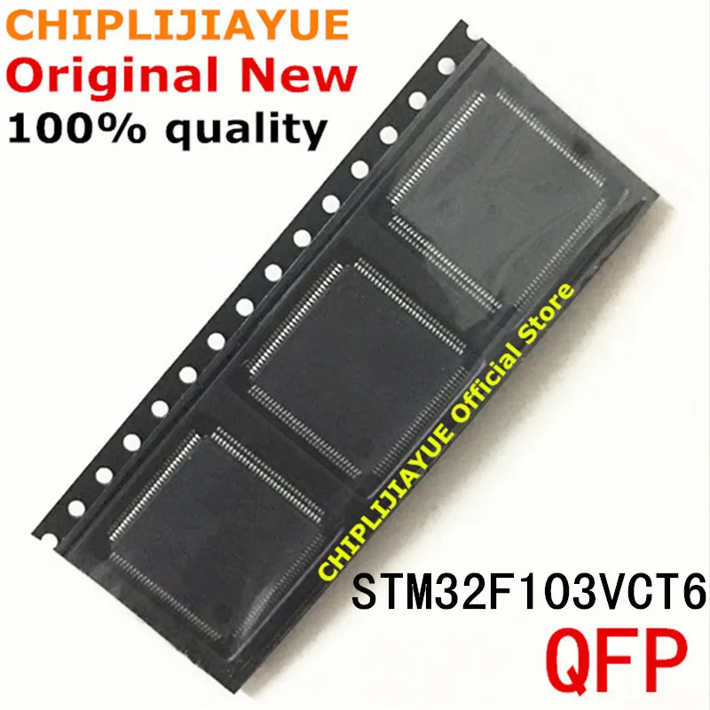 1 шт. STM32F103VCT6 QFP 100 STM32F103 VCT6 STM32F 103VCT6 QFP100 Новый и оригинальный IC Чипсет|Интегральные