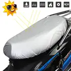 Универсальный мотоцикл подушка непромокаемые защиты от солнца сиденья Водонепроницаемый пыленепроницаемый подушка для скутеров сиденья ткань Оксфорд Размеры S M L XL