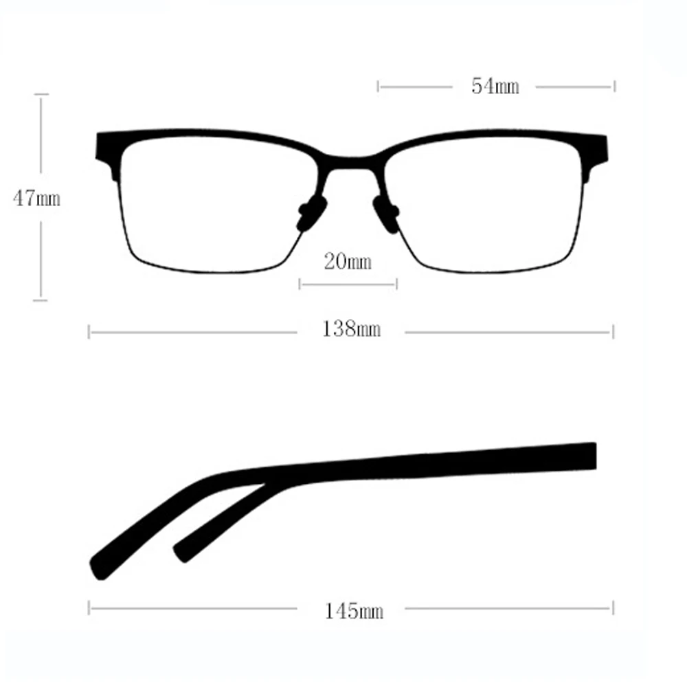 

Pilot Double Bridge Ultralight Reading Glasses Frame Women Men Titanium High Quality Custom Made Anti Blu Ray Fashion 1 2 3 to 4