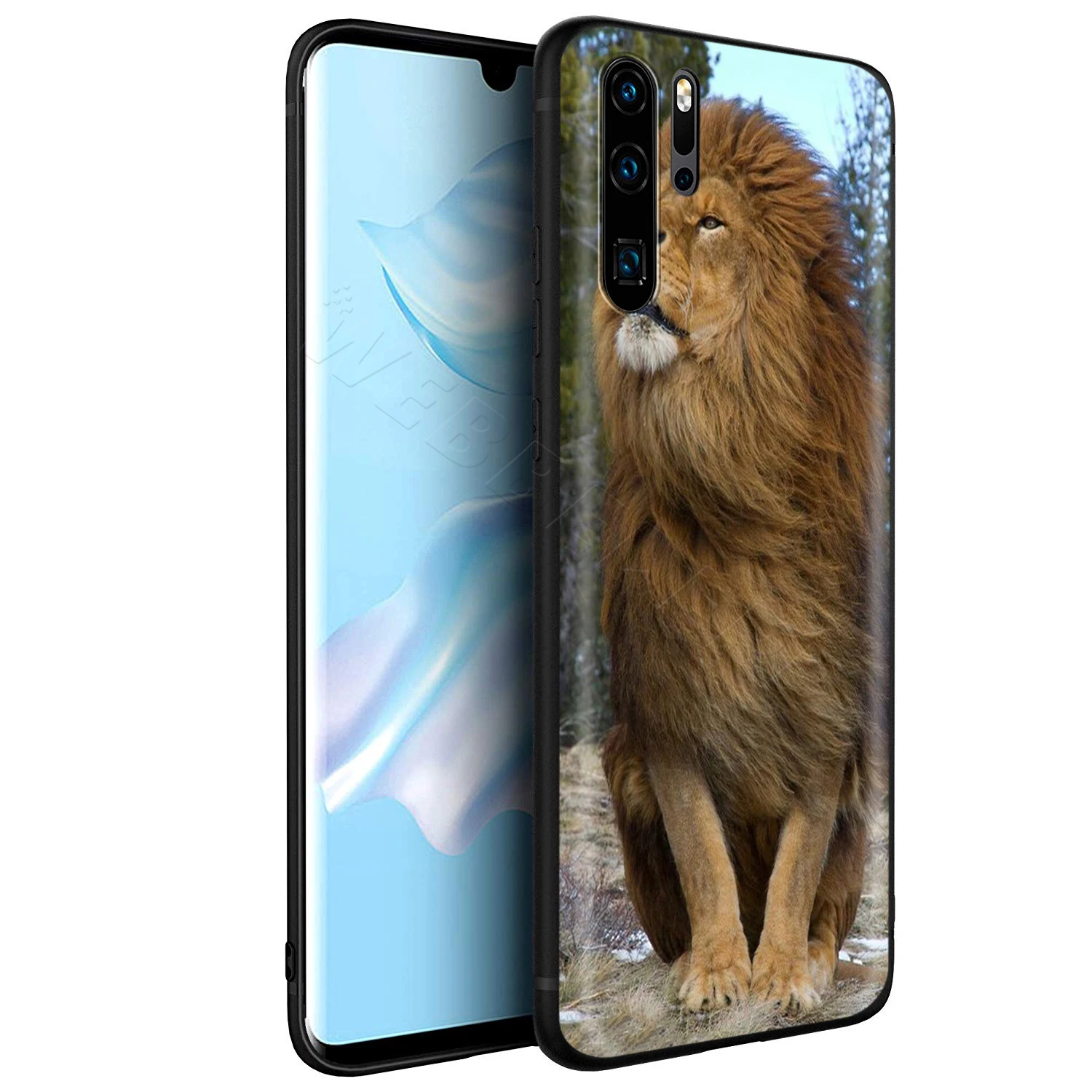 Webbedepp Лев Альфа Мужской чехол для Huawei P8 P9 P10 P20 P30 Lite Pro P Smart Z Mini
