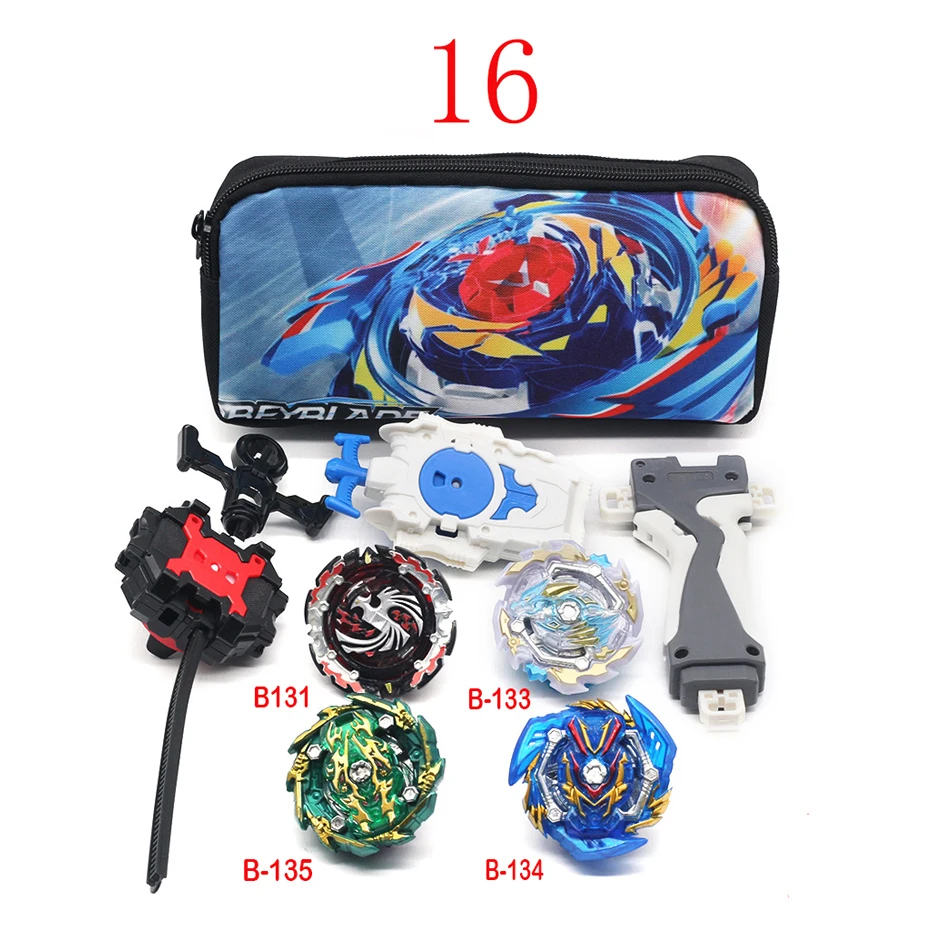 20 Стиль Beyblade Burst Launcher Bey Blade сумка Beyblade Топ игрушки спиннинг гироскоп металлический для 4d мальчика и девочки подарок