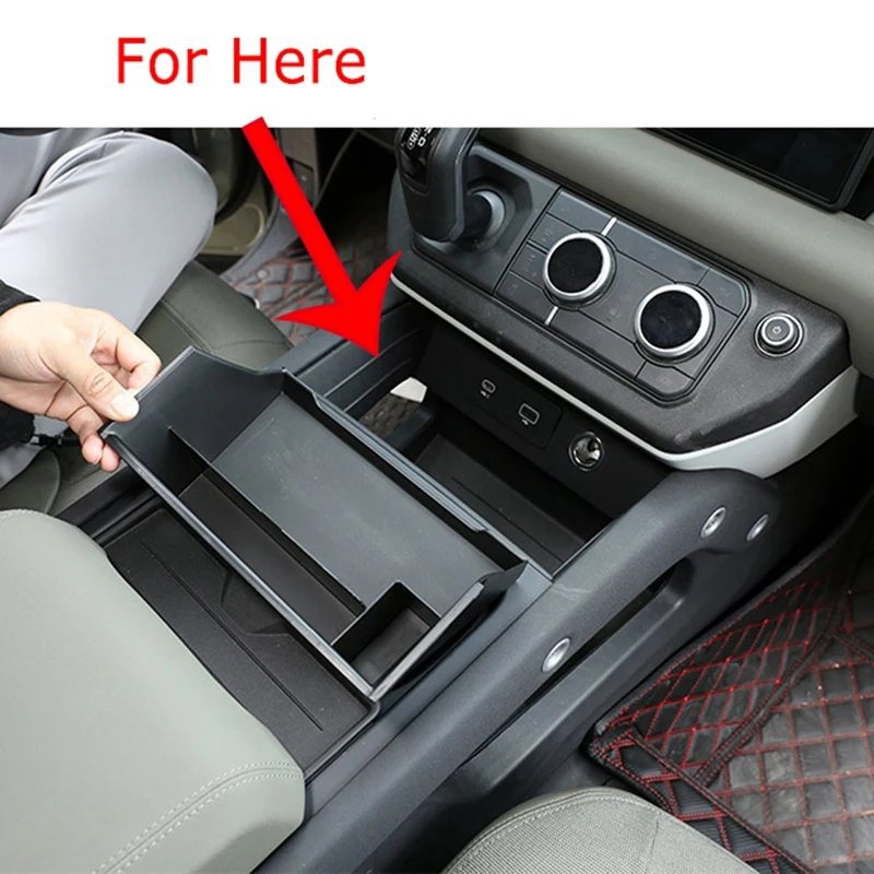 

for Land Rover Defender 110 2020-2021 Car Central Storage Armrest Box Storage Box Phone Box Accessories