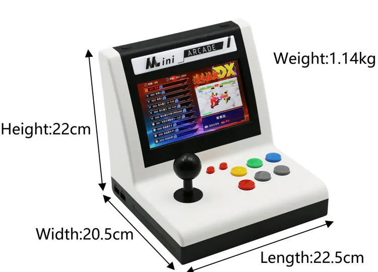 

Pandora DX 3000 in 1 Mini Arcade Bartop Mini Pandora Home Game Console