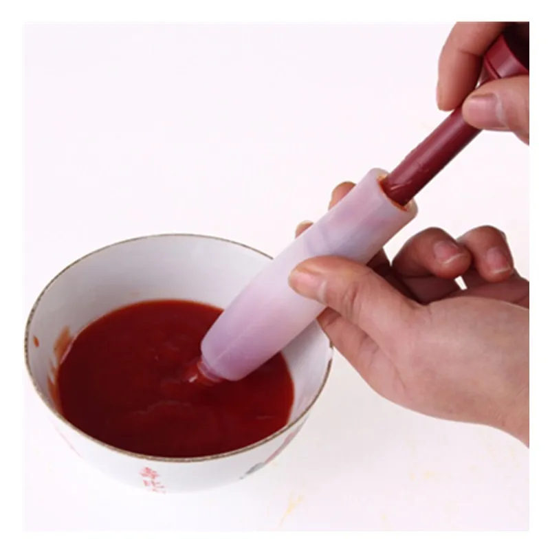 1 шт. пищевая ручка кондитерский крем шоколадный шприц силиконовая пластина для