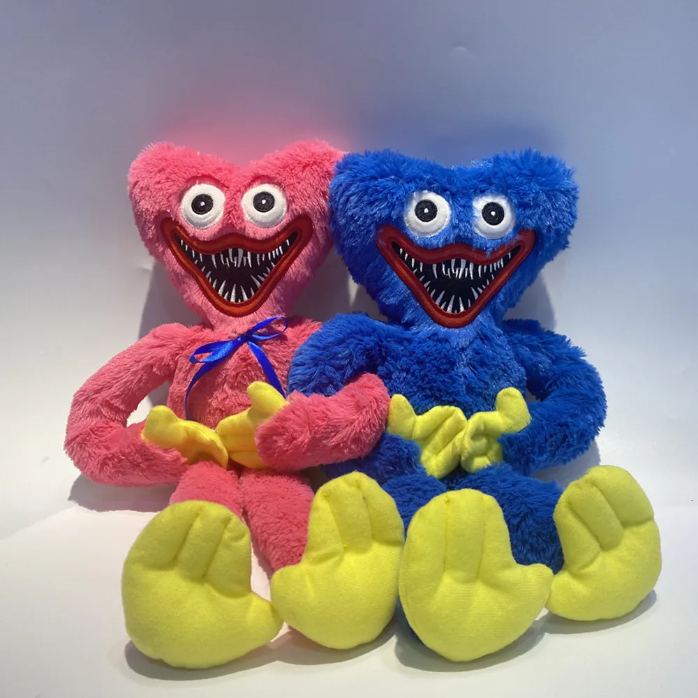 

Poppy Playtime Game Plush Toys Pillow Huggy Wuggy Kawaii Plushie Doll Blue Sticky Hands Stuffed Horror Game Christmas Gifts