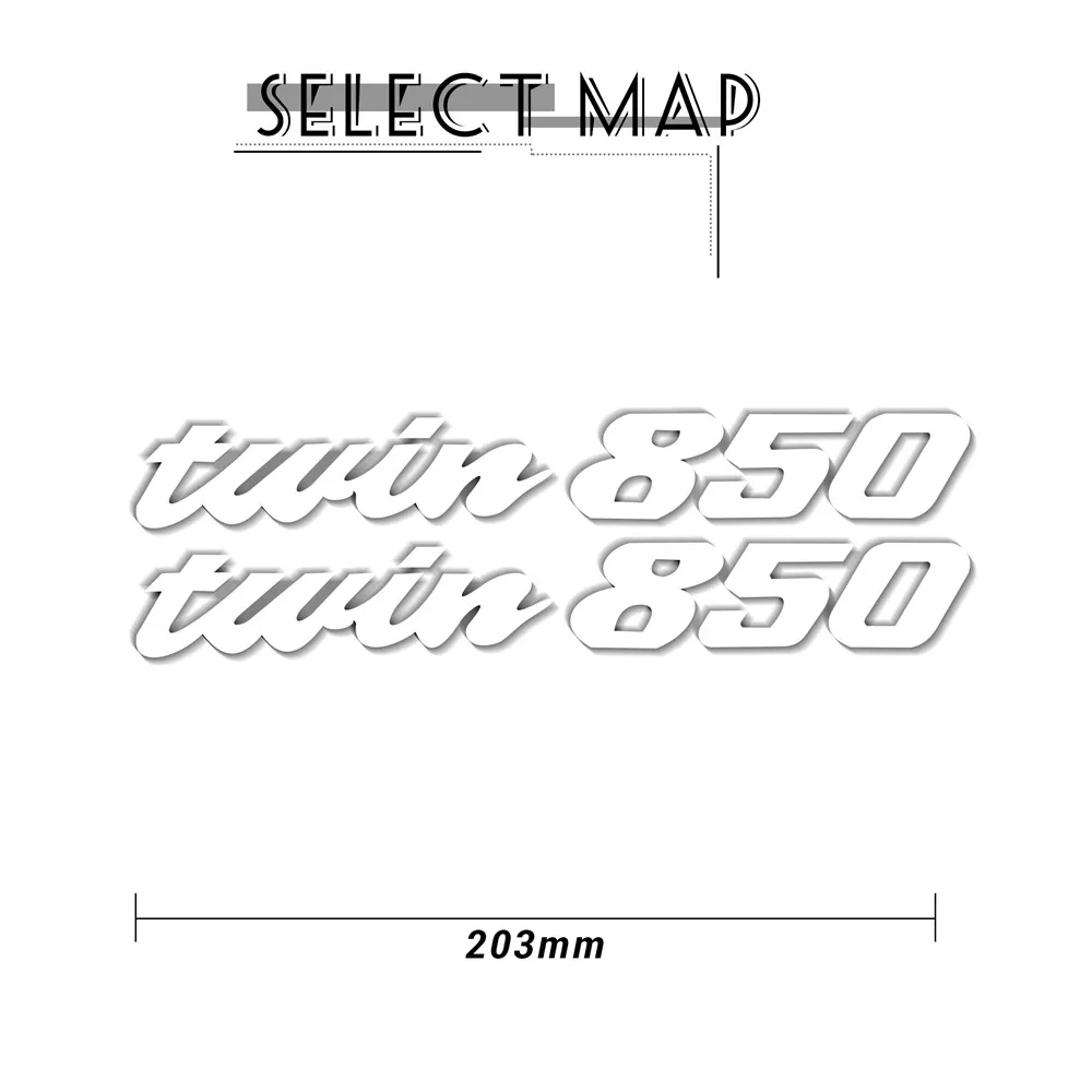 

Мотоциклетные аксессуары с логотипом топливного бака, обтекатели, автомобильные наклейки, светоотражающие наклейки, наклейки, подходят для yamaha twin850