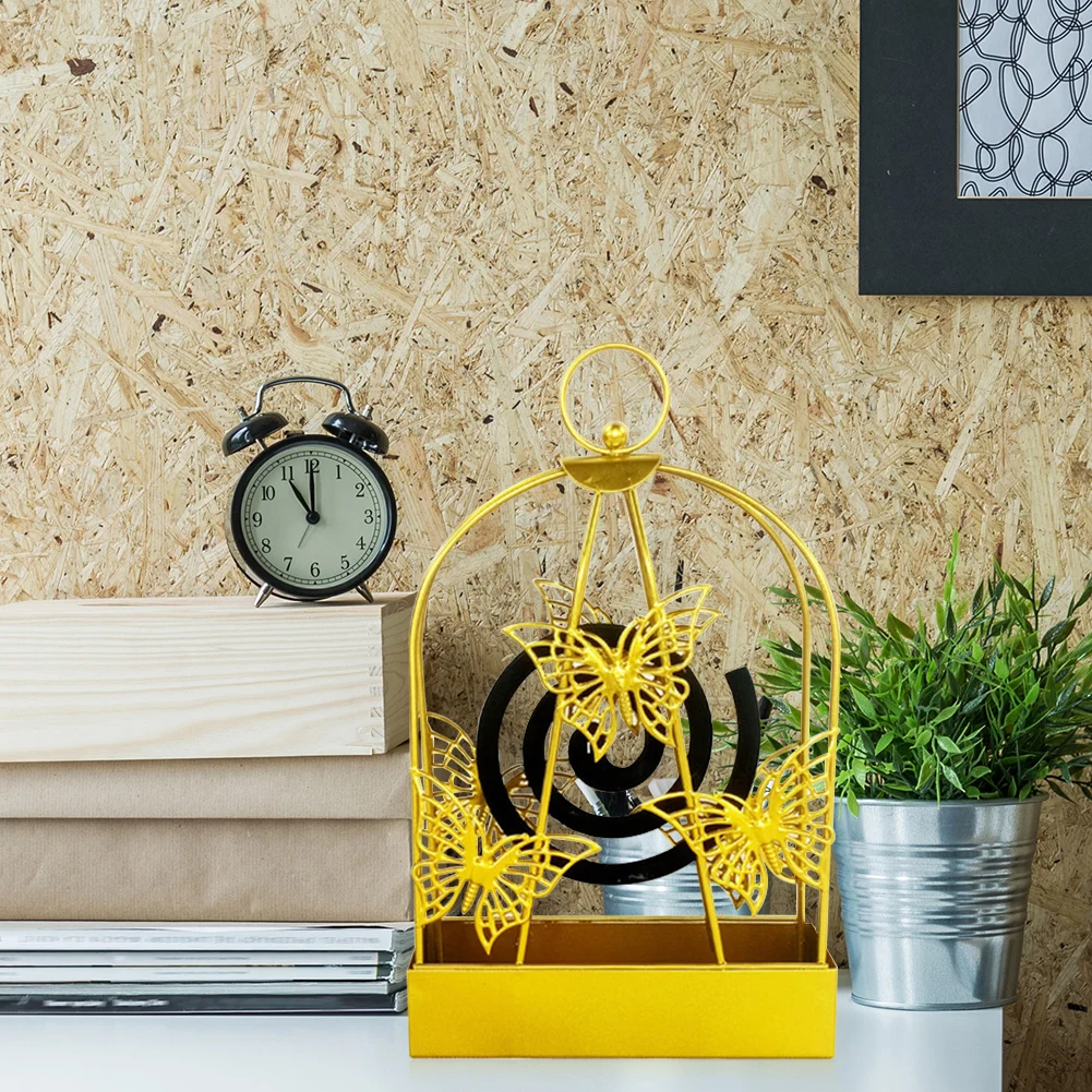 Ветрозащитный держатель ладана металлическая бабочка для жарких летних дней