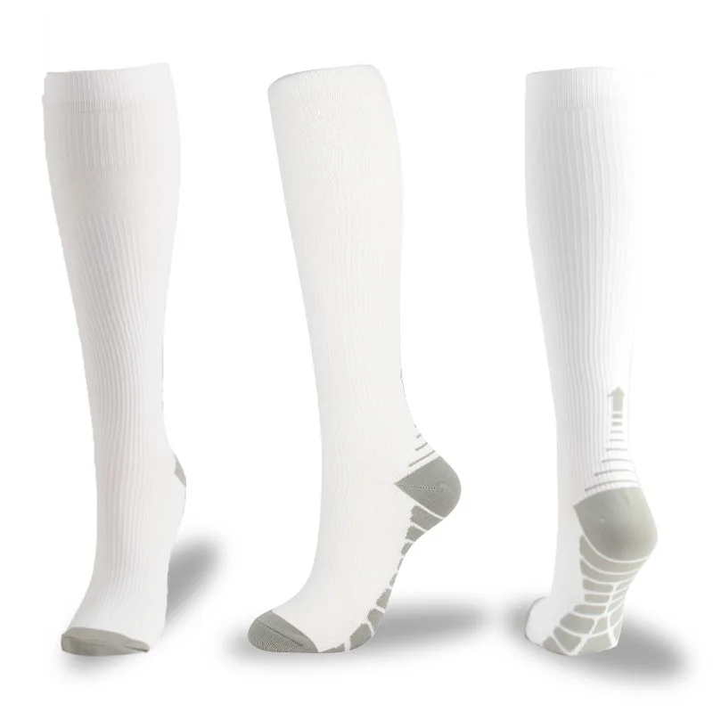 Sports Pressure Socks 8 PAIRS Per Set Compression Socks Multi-color Gradient Men's and Women's Stockings Compression Socks
