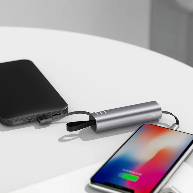 Портативный кабель Bozhu Micro USB Type C адаптер для быстрой зарядки телефона магнитное