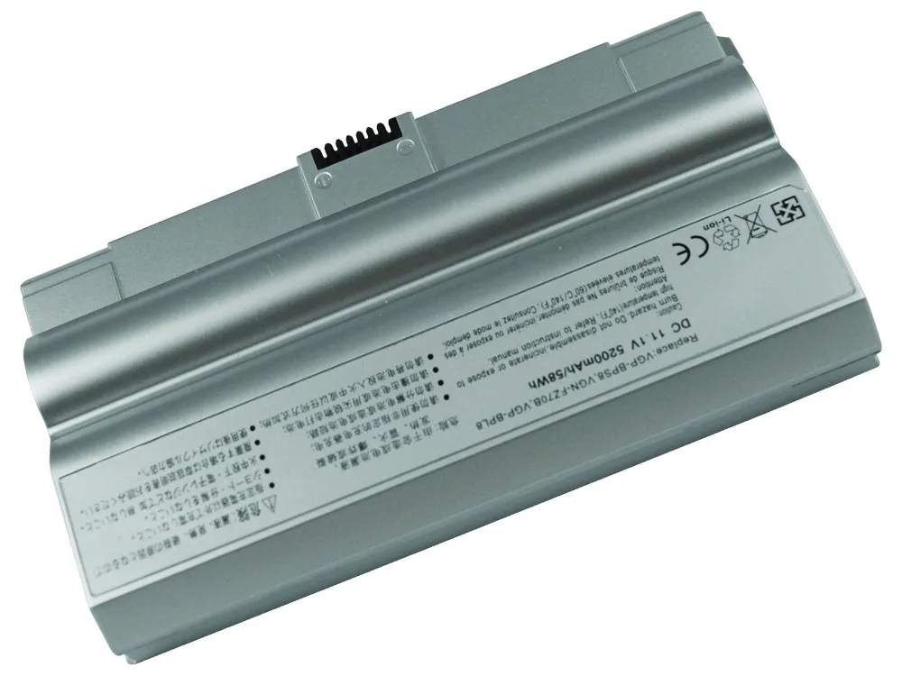 Новый VGP BPS8 4800mAh Аккумулятор для ноутбука SONY VAIO VGN FZ140E FZ240E PCG 394L BPS8A BPS8B|Аккумуляторы