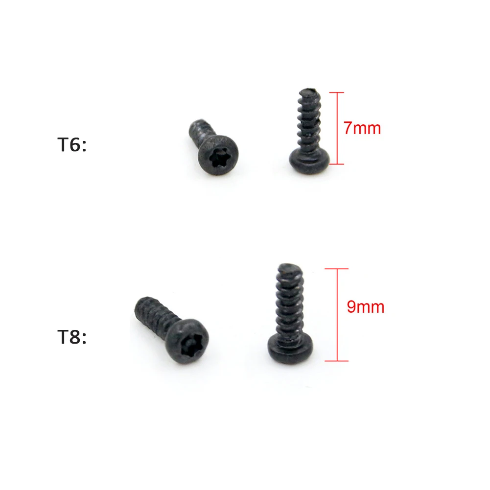 Torx T6 и T8H безопасности отвертка с 19 шт. Запасные Винты для Xbox 360 One ремонта