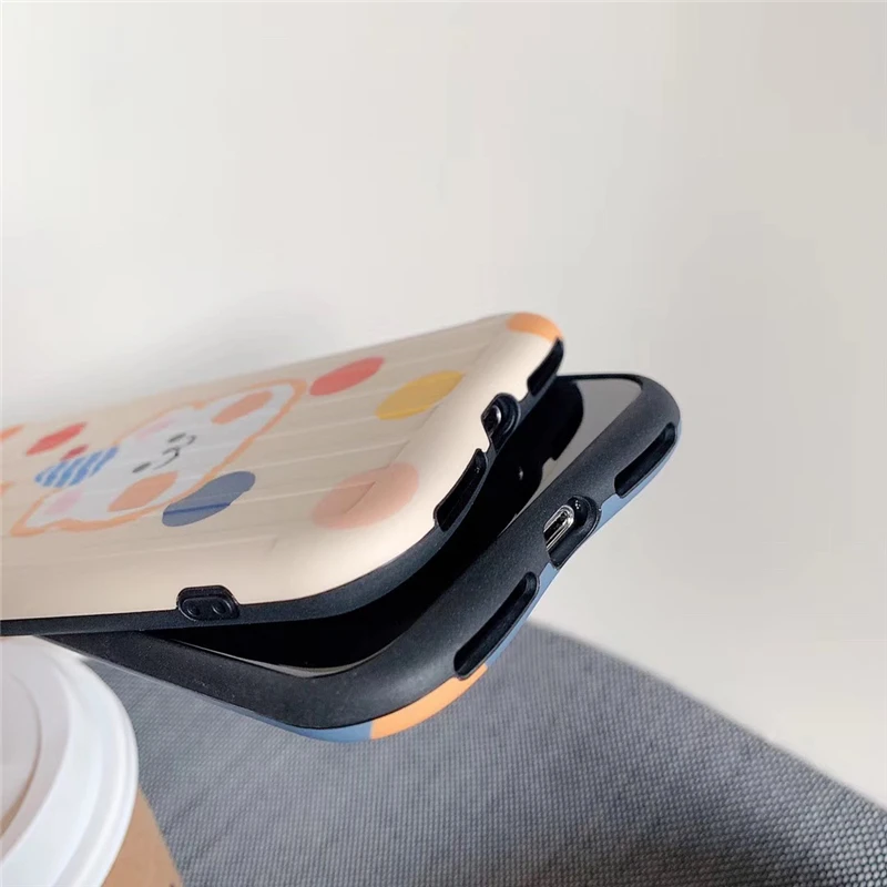 Чехол для телефона с изображением мультяшной дуги и 3D полосой счастливого