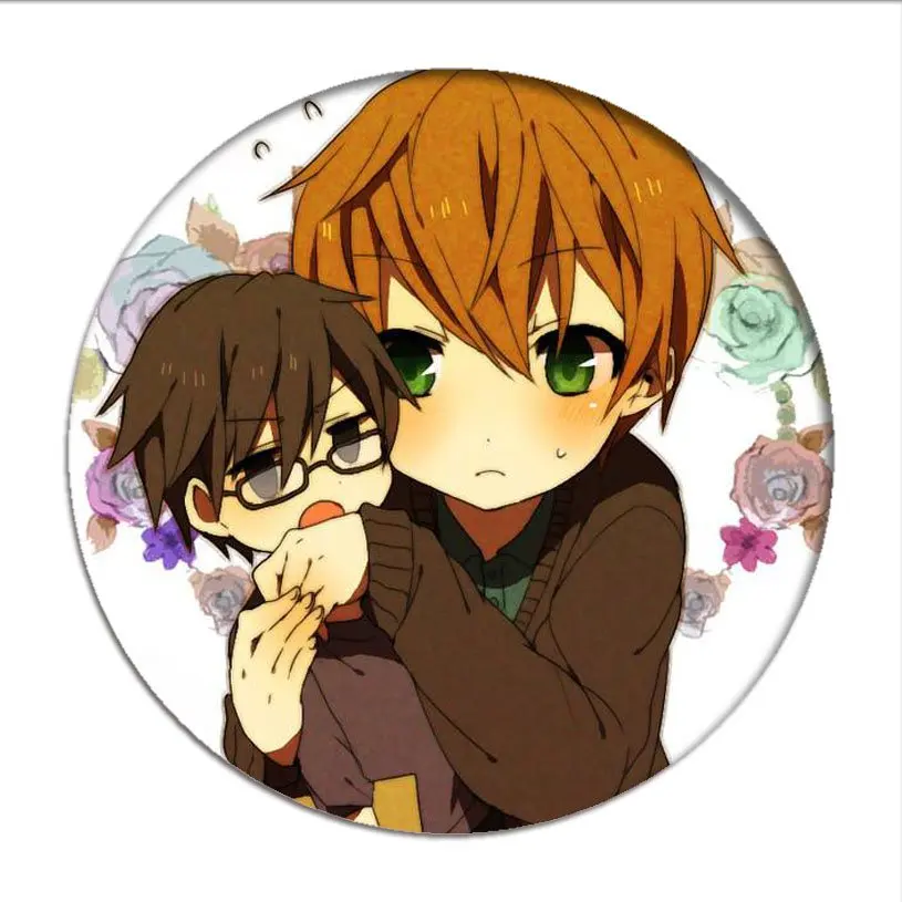 Sekai ichi Hatsukoi Значки для косплея Onodera Ritsu брошь значок Takano Masamune коллекционные сумки