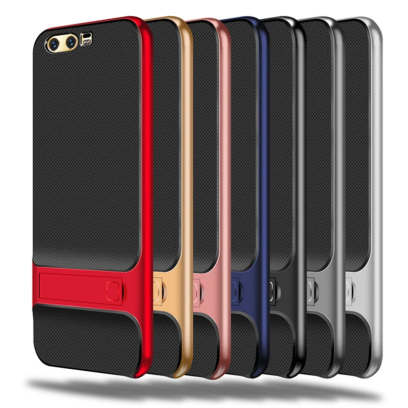 360 Shockproof Mobile Case for Huawei Honor 9 5.15" Phone Back Cover Book Style Silicone TPU Hybrid Stand Holder Honor9 2017 Bag |