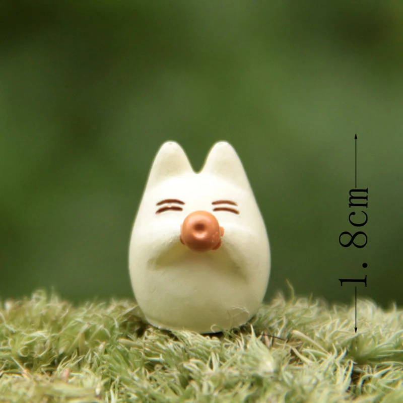 Kawaii Totoro игрушки Miyazaki Hayao My neighter Satsuki Mei деревянная Сова ПВХ фигурка Коллекционная
