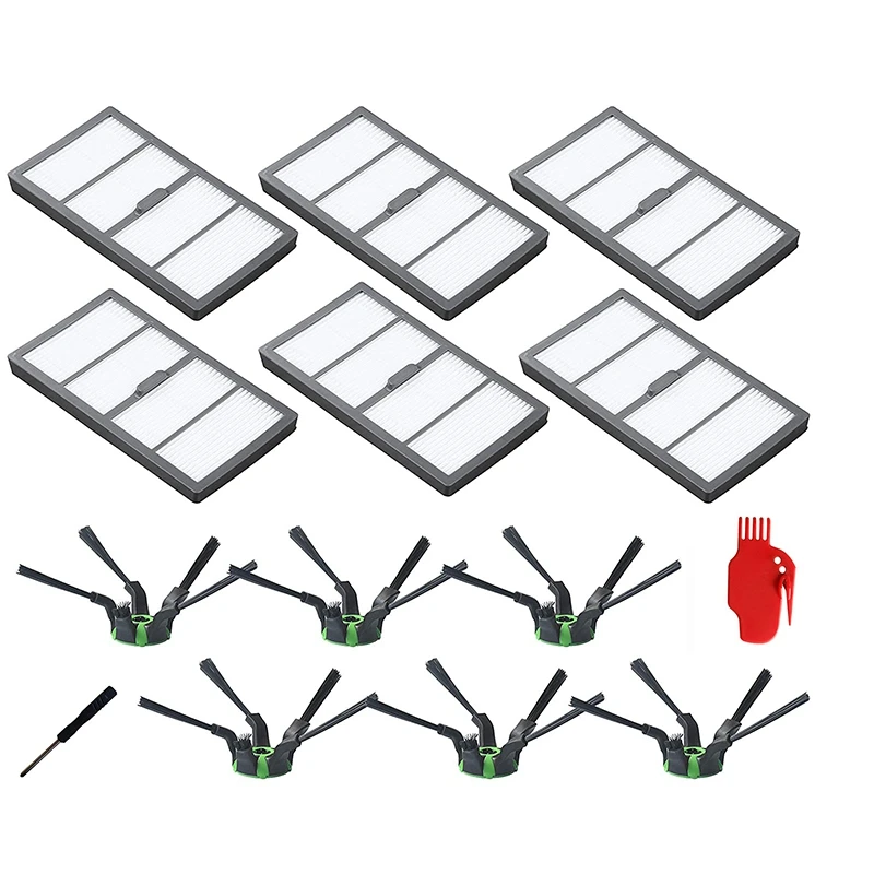 

Replacement Parts Acessories For Irobot Roomba S9 S9+/Plus S Sereis Hepa Filter Corner Brush Vacuum Replenishment Kit