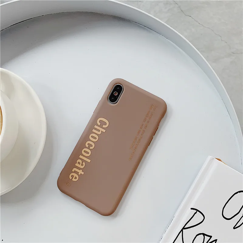 Kuutti коричневый серый цитаты силиконовый телефон чехол для iPhone 6 6s 7 8 Plus X XR XS Max