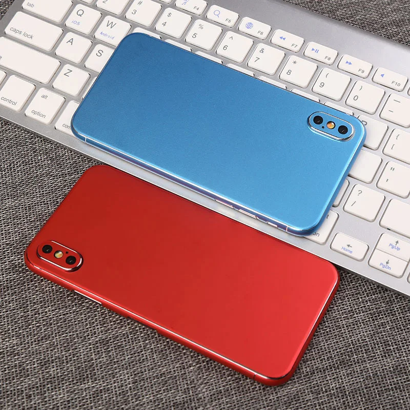 Роскошные яркие наклейки на мобильный телефон для iPhone 7 6 S 8 Plus 5 задняя защитная