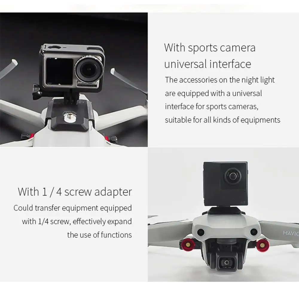 STARTRC DJI MAVIC AIR 2 аксессуары светодиодный свет Ночные огни расширения Запчасти