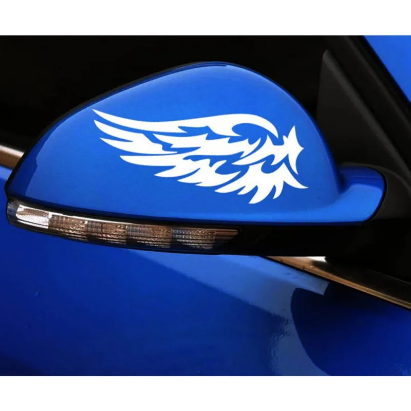 Светоотражающая Автомобильная наклейка на зеркало заднего вида с боковой