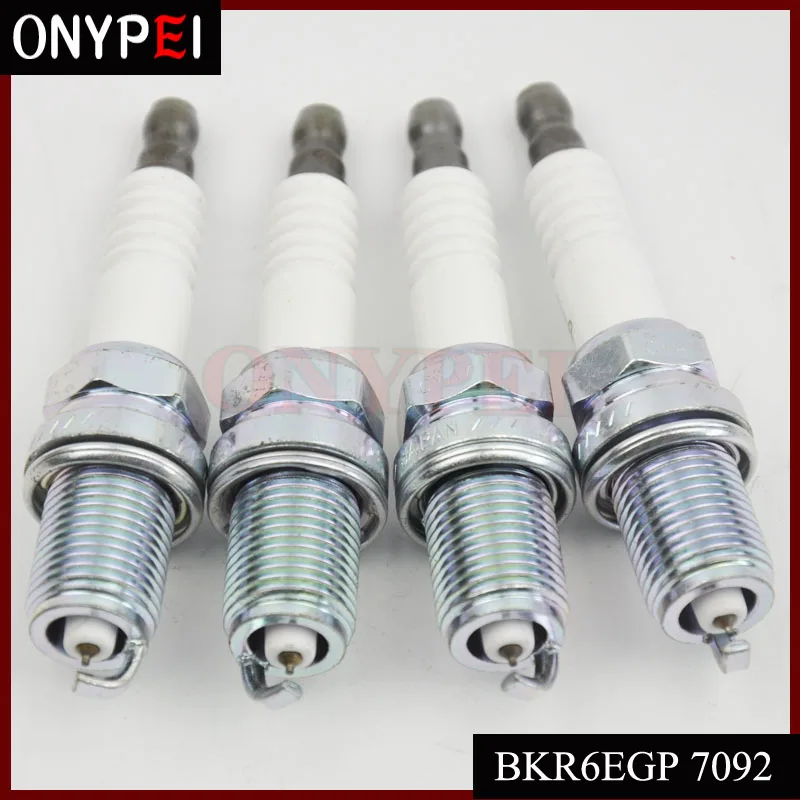 4 шт. Иридиевые свечи зажигания bkr6ед 7092 для Suzuki Mitsubishi Toyota Jeep BMW Subaru|plug|plug spark |