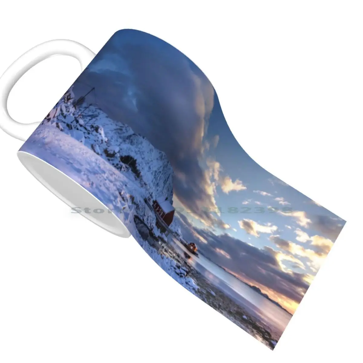 Керамические кружки Morning In Lofoten кофейные чашки кружка для молока и чая Sennesvik