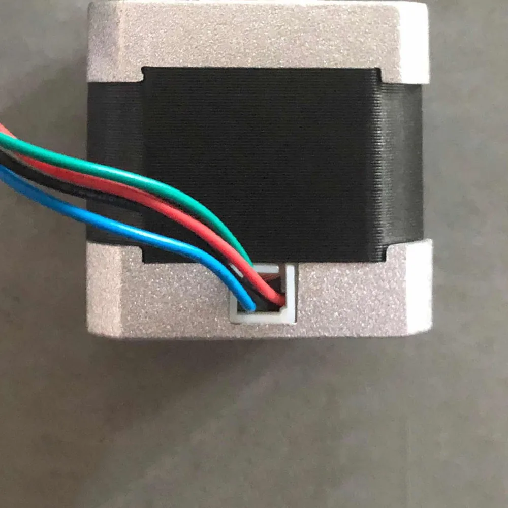 Nema 17 Hybird шаговый двигатель 40 мм 2 фазы 3300g. cm 0,9 градусов 1.68A шаговый двигатель 4 провода для 3D принтеров CNC