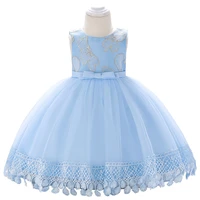 infant bow dress newborn kids clothes costumes princess wedding photograph dresses for baby girls 1st year birthday dress