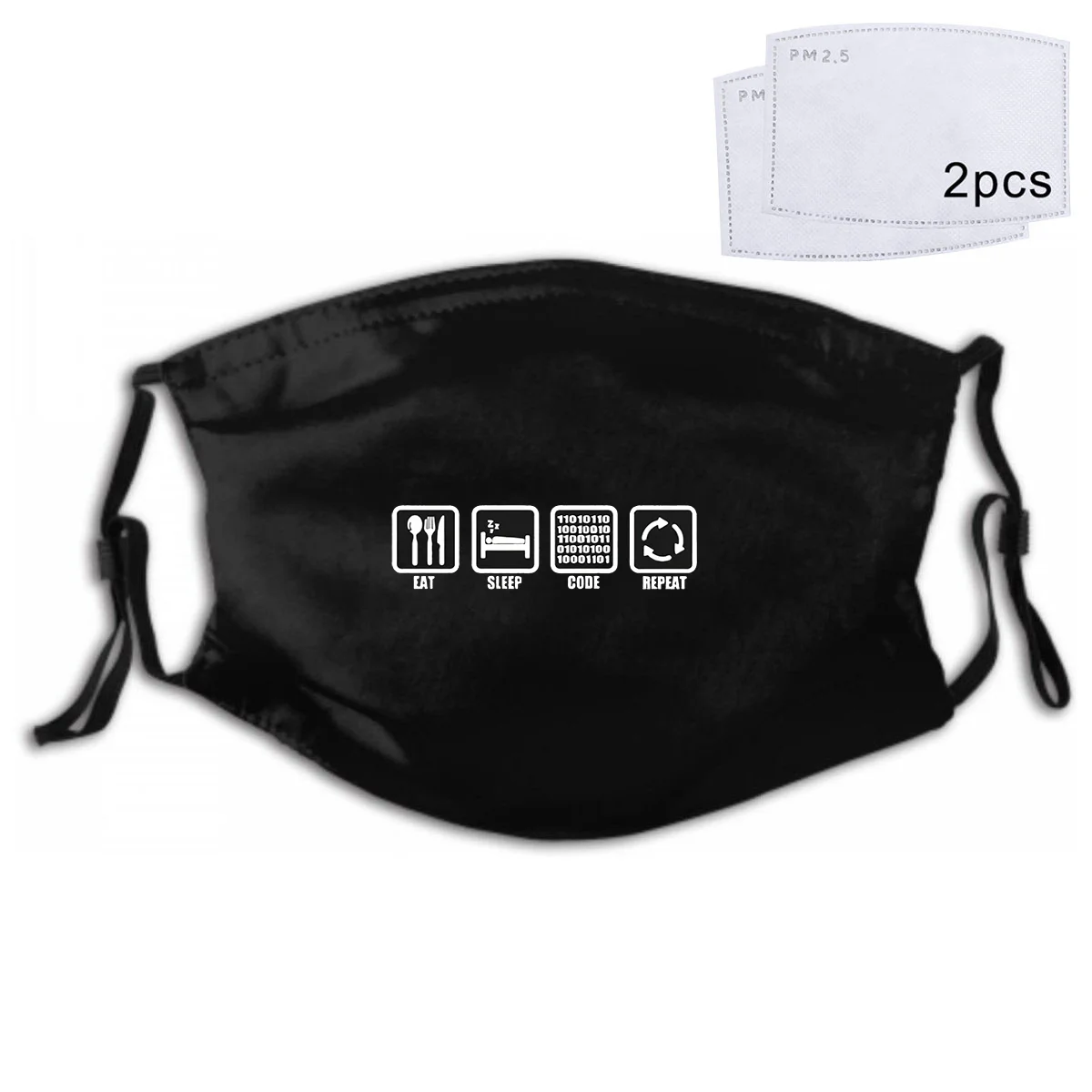 Маска с повторным кодом спящего режима забавный подарок на день рождения для
